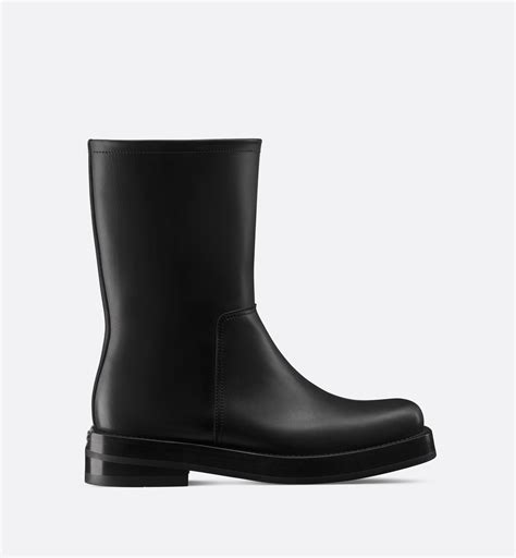 botte noir dior